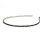 Serre tête fin 3mm paillette - multicolore foncé Serre tête fin 3mm paillette - multicolore foncé