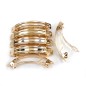 10 barrettes courbe "Clip Paris" 6.5cmx0.9cm monture doré 10 barrettes courbe "Clip Paris" 6.5cmx0.9cm monture doré