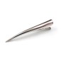 Grande pince cheveux concorde métal brossé 13cm - argenté