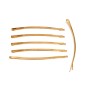 10 grandes pinces guiche ou épingle cheveux fine doré 8.5x0.25cm 10 grandes pinces guiche ou épingle cheveux fine doré 8.5x0.25cm