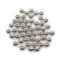 Lot de 50 perles 8mm rondes argenté Lot de 50 perles 8mm rondes argenté