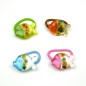 Lot de 4 élastiques cheveux poisson, coloris assortis Lot de 4 élastiques cheveux poisson, coloris assortis