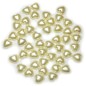 Lot de 100pcs demi perles cabochons coeur nacré ivoire 8mm Lot de 100pcs demi perles cabochons coeur nacré ivoire 8mm