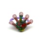 Lot de 6 élastiques cheveux main, coloris assortis Lot de 6 élastiques cheveux main, coloris assortis