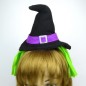 Serre tête chapeau sorcière, accessoire cheveux Halloween Serre tête chapeau sorcière, accessoire cheveux Halloween