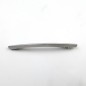 Barrette cheveux fine métal brossé 10.5cm - argenté Barrette cheveux fine métal brossé 10.5cm - argenté