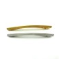 Barrette cheveux fine métal brossé 10.5cm - doré Barrette cheveux fine métal brossé 10.5cm - doré