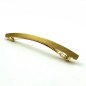 Barrette cheveux fine métal brossé 10.5cm - doré Barrette cheveux fine métal brossé 10.5cm - doré