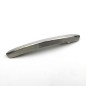 Barrette cheveux métal brossé 11.5cm - argenté Barrette cheveux métal brossé 11.5cm - argenté