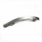 Barrette cheveux métal brossé 11.5cm - argenté Barrette cheveux métal brossé 11.5cm - argenté