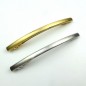Barrette cheveux longue en métal brossé 12.6cm - doré Barrette cheveux longue en métal brossé 12.6cm - doré