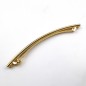 Barrette cheveux longue en métal brossé 12.6cm - doré Barrette cheveux longue en métal brossé 12.6cm - doré