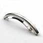 Barrette cheveux longue incurvée, en métal brossé 11cm - argenté Barrette cheveux longue incurvée, en métal brossé 11cm - argenté