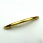 Barrette cheveux longue incurvée, en métal brossé 11cm - doré Barrette cheveux longue incurvée, en métal brossé 11cm - doré