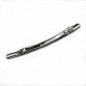 Barrette cheveux métal longue 10.5cm - argenté