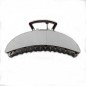 Grande pince cheveux désign croissant de lune 11cm - argent brillant Grande pince cheveux désign croissant de lune 11cm - argent brillant