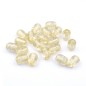 20 perles ovales polyrésine 12mmx8mm ivoire 20 perles ovales polyrésine 12mmx8mm ivoire