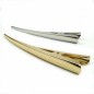 Pince cheveux concorde métal 12cm - argenté