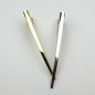 Pince cheveux concorde métal 12cm - argenté