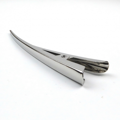 Pince cheveux concorde métal 12cm - argenté
