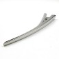 Pince cheveux concorde métal 12cm - argenté