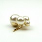 Barrette attache cheveux décorative perles nacrées
