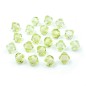 20 perles forme toupie en acrylique 13mmx12mm vert 20 perles forme toupie en acrylique 13mmx12mm vert
