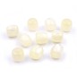 10 perles nacrées acrylique forme tonneau 12mmx12mm ivoire 10 perles nacrées acrylique forme tonneau 12mmx12mm ivoire