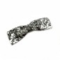 Pince clip cheveux noeud paillette 6.5cm