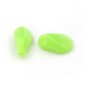 20 perles polygonales à facettes acrylique 15mmx8mm - vert 20 perles polygonales à facettes acrylique 15mmx8mm - vert