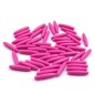 50 perles ovales longues en acrylique 27mmx6mm - fuchsia 50 perles ovales longues en acrylique 27mmx6mm - fuchsia
