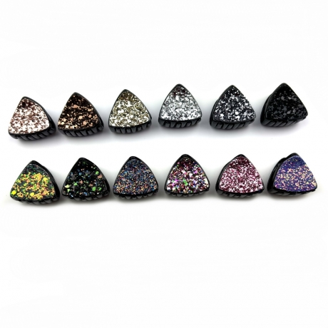 Pince cheveux paillette 3cm, lot de 2pcs
