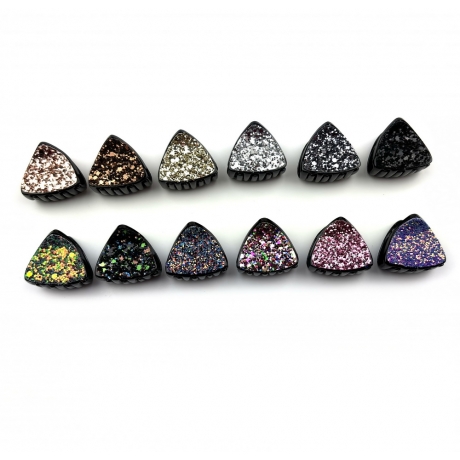 Pince cheveux paillette 3cm, lot de 2pcs