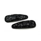 Lot de 2 pinces cheveux clic clac paillette 6cm