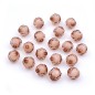 20 perles rondes à facettes en acrylique 10mm marron 20 perles rondes à facettes en acrylique 10mm marron