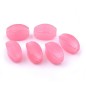 6 perles polygonales nacrées en acrylique 24mmx13mm - rose 6 perles polygonales nacrées en acrylique 24mmx13mm - rose