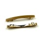 Lot de 2 barrettes cheveux fine fait main 7cm