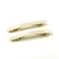 Lot de 2 barrettes cheveux fine fait main 7cm
