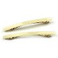 Lot de 2 barrettes cheveux fine fait main 9cm