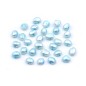 30 perles d'eau douce nacré irrégulière 6-9mm - bleu ciel 30 perles d'eau douce nacré irrégulière 6-9mm - bleu ciel