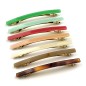 Lot de 2 barrettes cheveux fine fait main 9cm