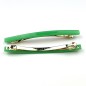 Lot de 2 barrettes cheveux fine fait main 9cm Lot de 2 barrettes cheveux fine fait main 9cm