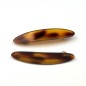 Lot de 2 barrettes cheveux ovale fait main 7cm