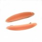 Lot de 2 barrettes cheveux ovale fait main 7cm Lot de 2 barrettes cheveux ovale fait main 7cm