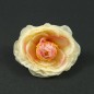 Fleur artificielle sans tige 6cm - Beige / Rose