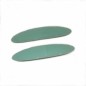 Lot de 2 barrettes cheveux ovale fait main 7cm