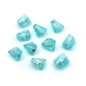 10 perles polygonales polyrésine 14mmx12mm - bleu 10 perles polygonales polyrésine 14mmx12mm - bleu