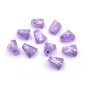 10 perles polygonales polyrésine 14mmx12mm - violet 10 perles polygonales polyrésine 14mmx12mm - violet
