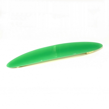 Barrette cheveux ovale fait main 11cm