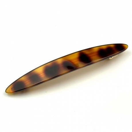 Barrette cheveux longue ovale fait main 11cm